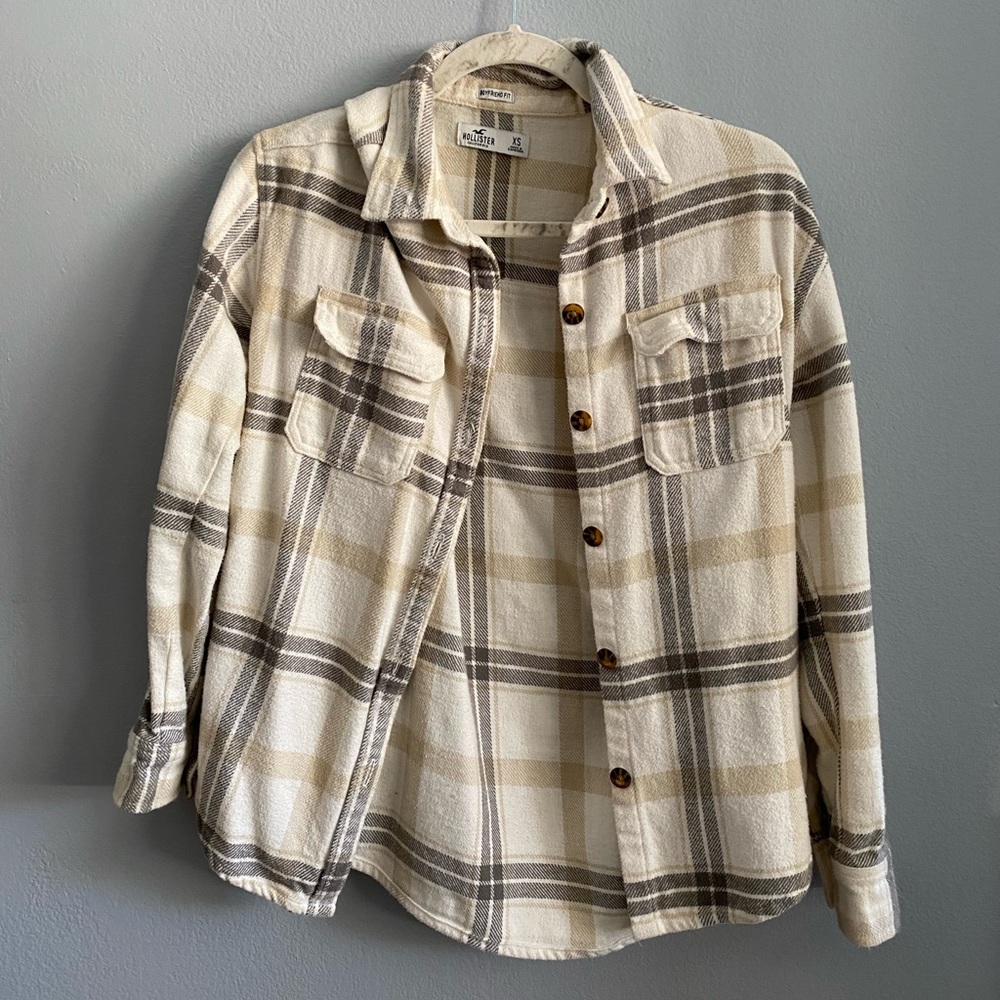 Hollister Boyfriend Fit Flannel
